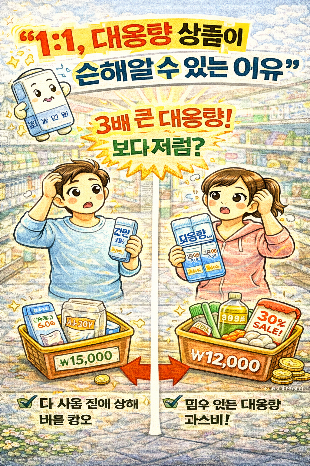 1+1&middot;대용량 상품이 오히려 손해일 수 있는 이유