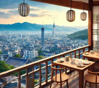 6시내고향 내토시장 장칼국수 소등뼈탕