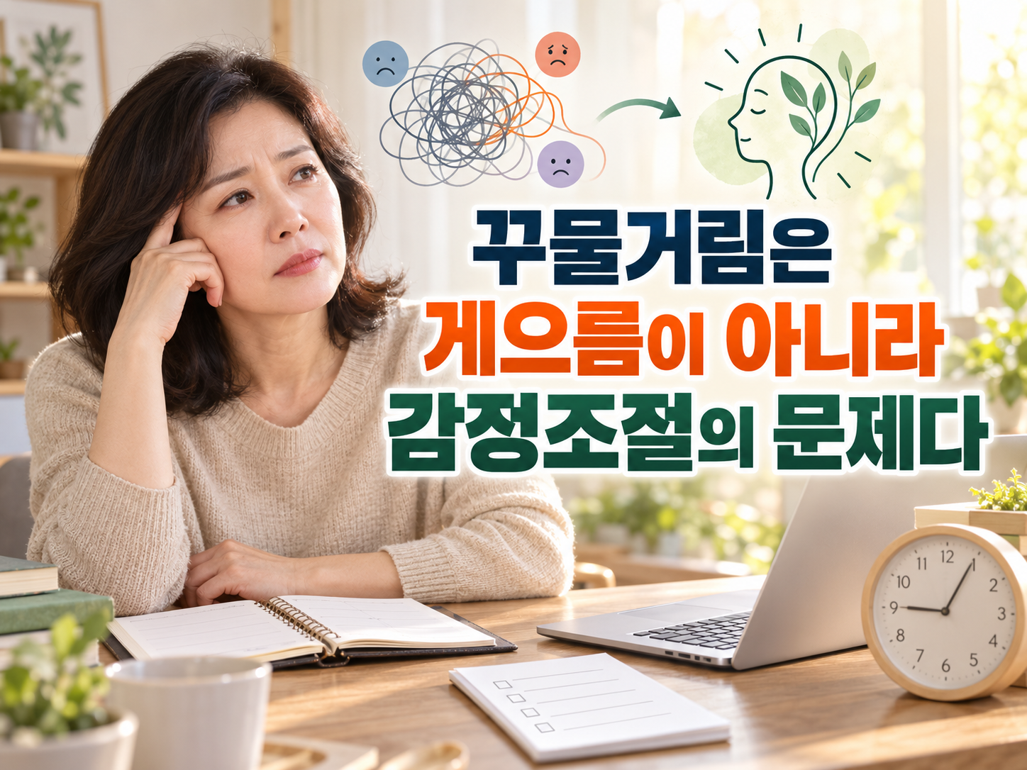 미루기 습관 (꾸물거림, 작심삼일, 감정조절)