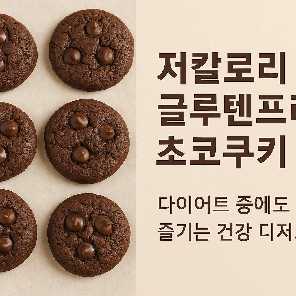 글루텐프리 초코 쿠키