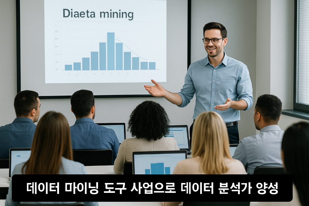 데이터마이닝 교육 사업으로 데이터 분석가 양성 과정 운영