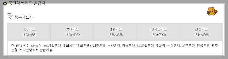 복지로 홈페이지
