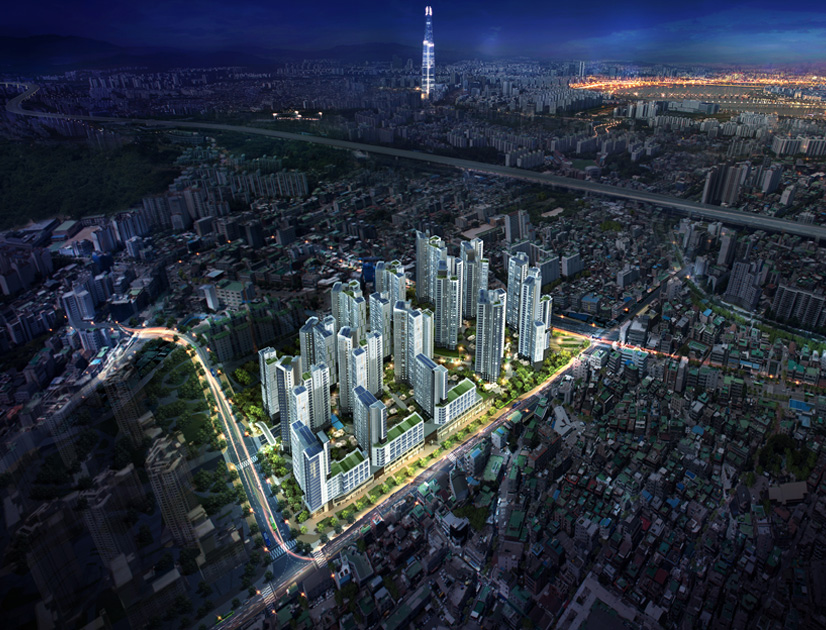 송파 시그니처 롯데 캐슬