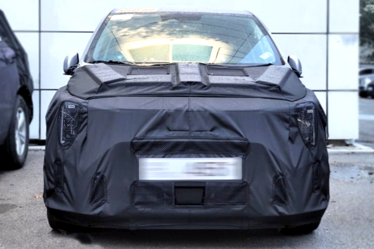 기아 신형 모닝 페이스리프트 테스트카