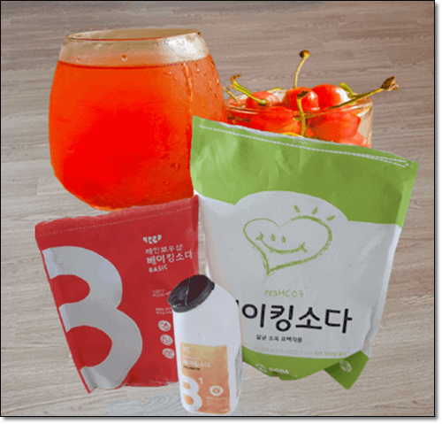 크랜베리,베이킹소다