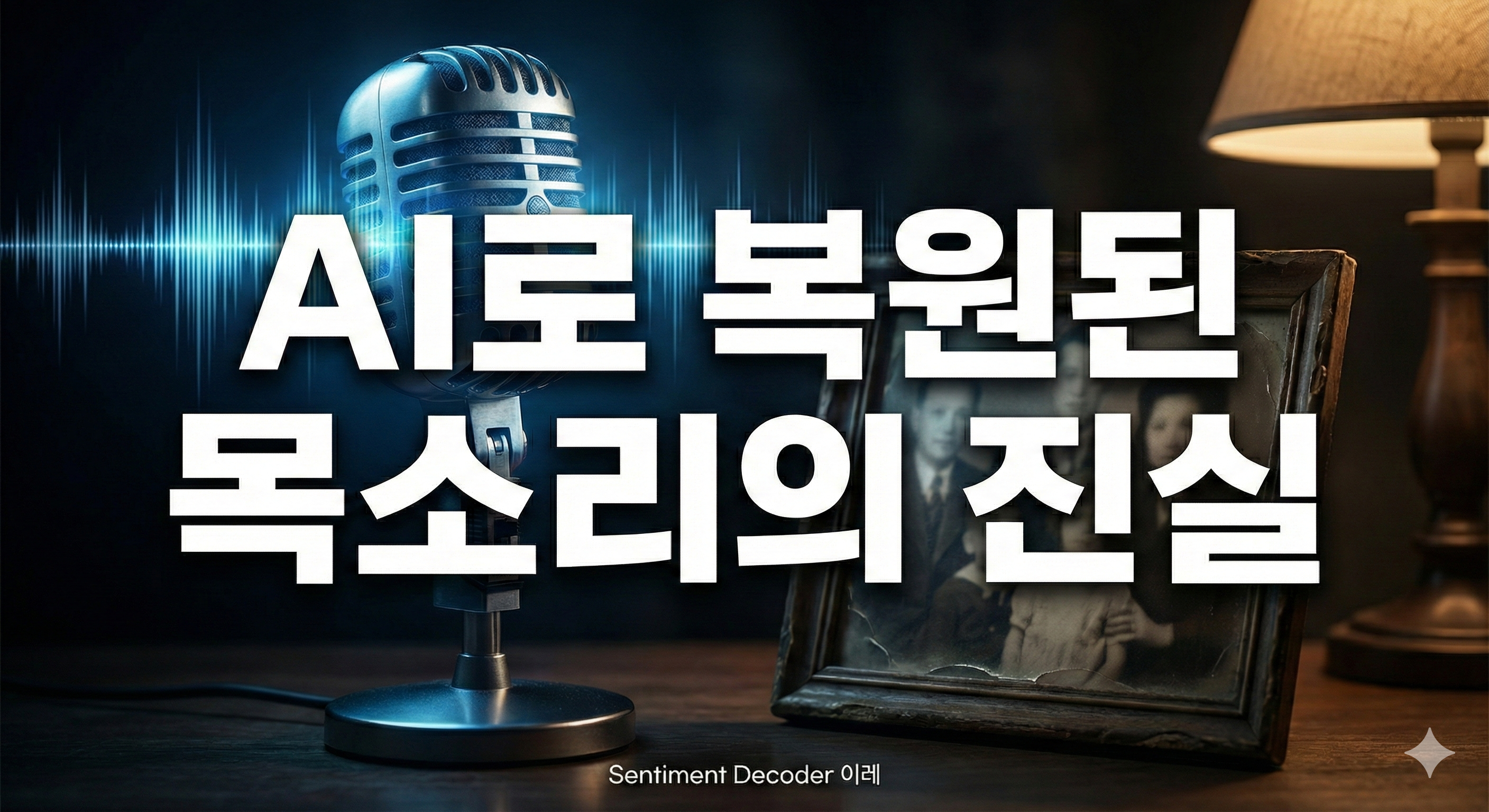 현실에 없는 존재에 대한 그리움으로 목소리를 만들어 그 리움을 채운다