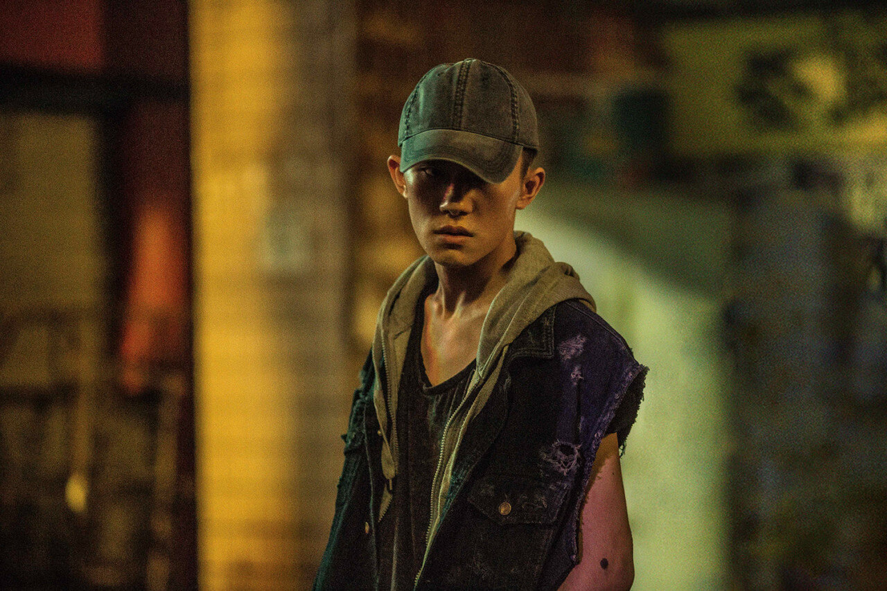 영화 속 길거리 소년 샤오베이