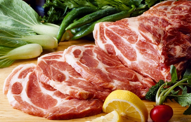 농협몰 목살과 야채