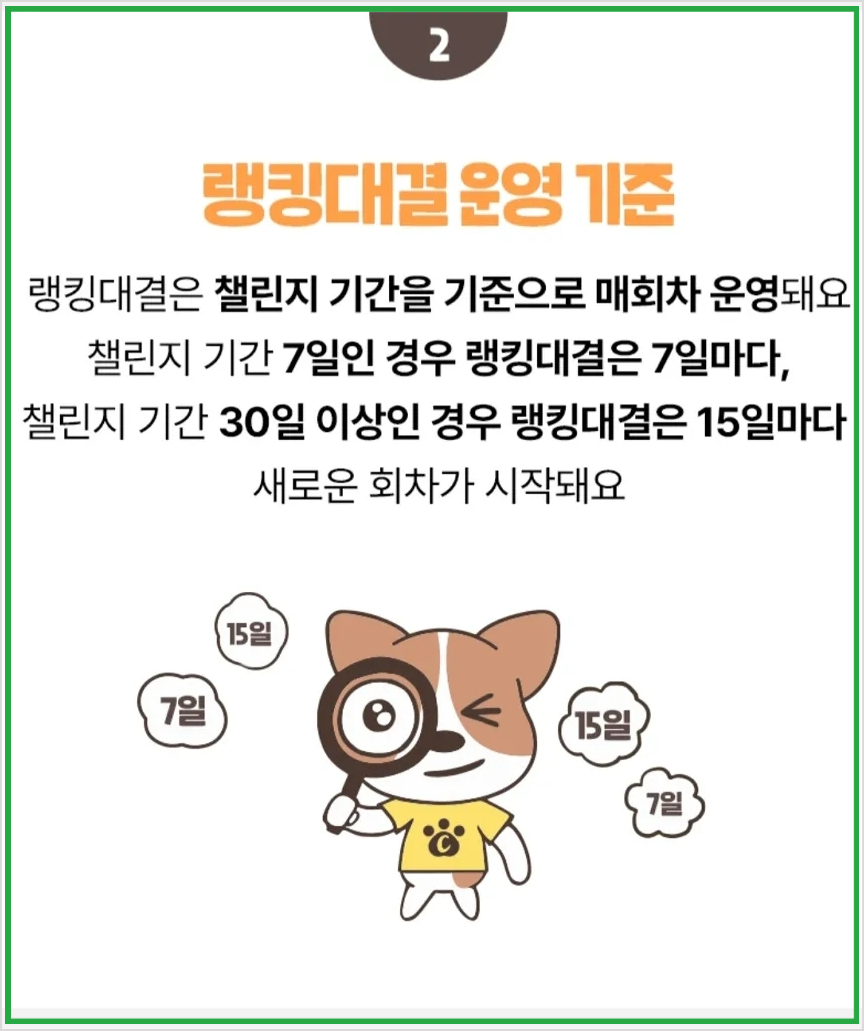 캐시워크 모두의챌린지 랭킹대결