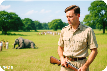 군중은 흩어지고, 남겨진 고독