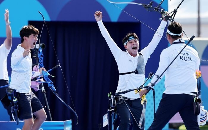 파리올림픽 금메달 남자양궁 김우진 김제덕 이우석 월드컵 랭킹 순위