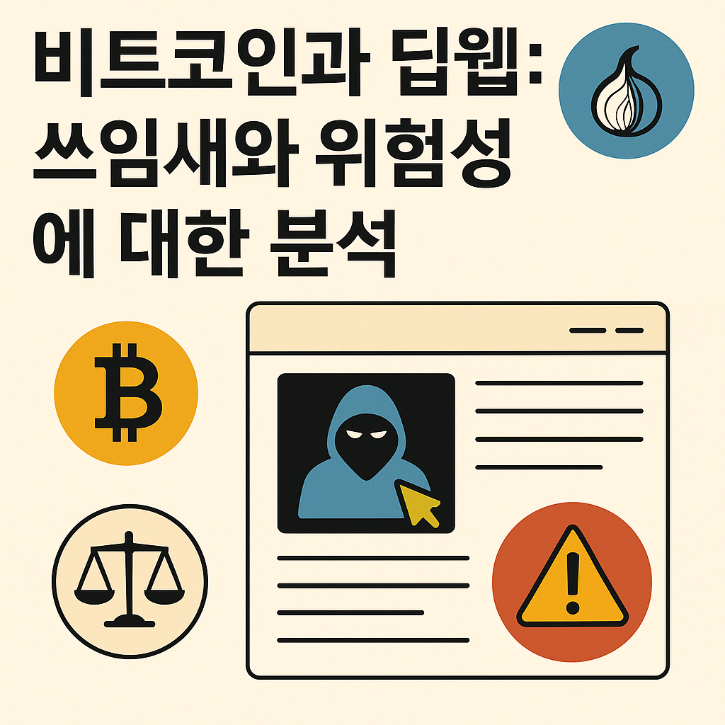비트코인과 딥웹: 쓰임새와 위험성에 대한 분석