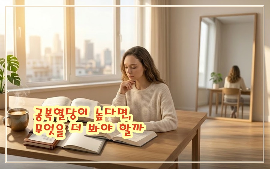 당화혈색소는 정상인데 공복혈당이 높다면, 무엇을 더 봐야 할까
