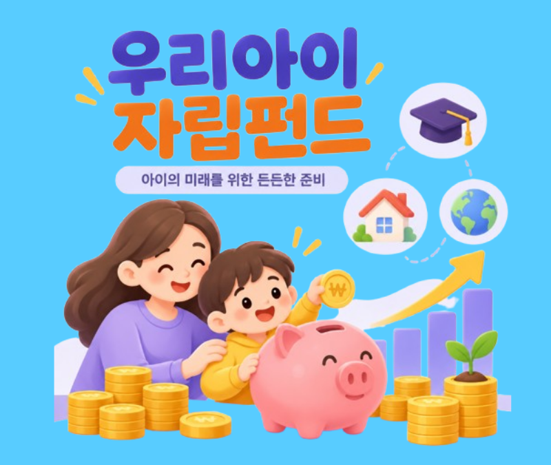 우리아이자립펀드, 연 최대 120만 원 지원에 이자·배당 비과세까지! 2026년 10월 1일 정부 발표 기준 대상, 소득별 지원금, 가입시기, 주의점을 한 번에 정리했습니다.