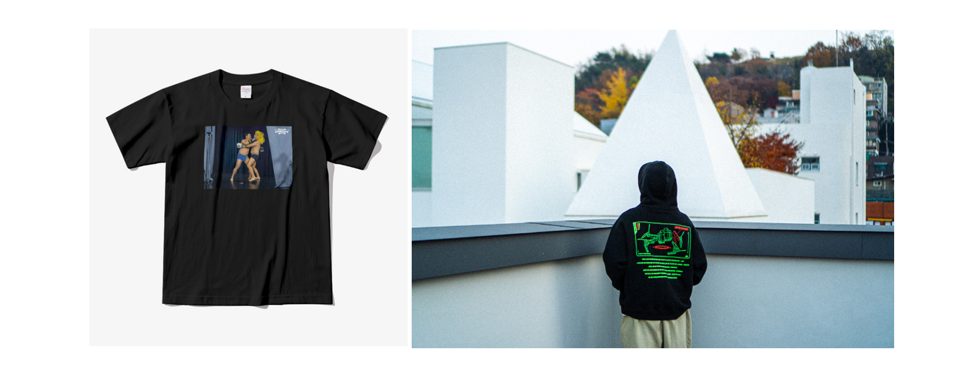 메코클 6화 티셔츠, 메타코미디 후드티