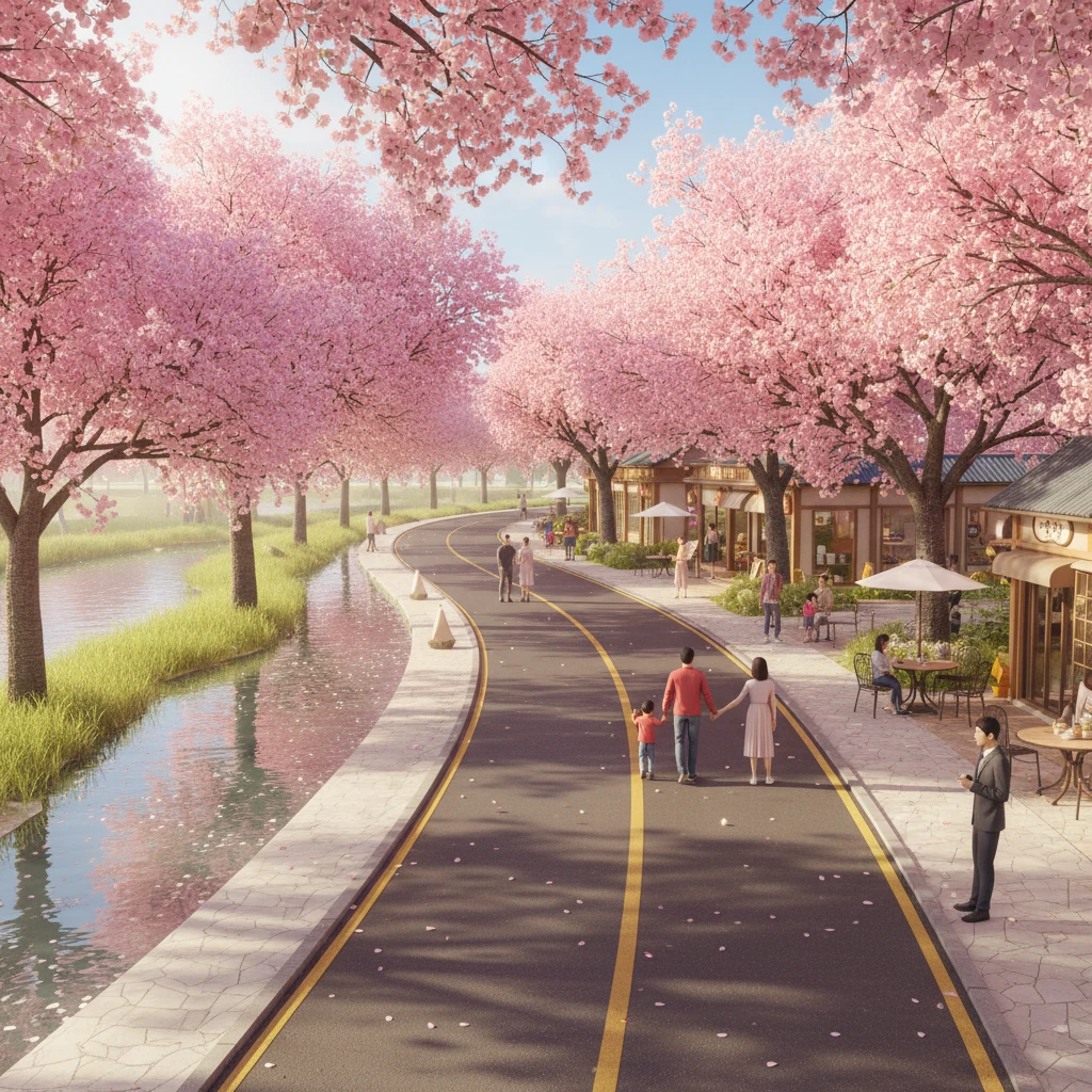 완주 벚꽃 나들이 필수 정보 개화 시..