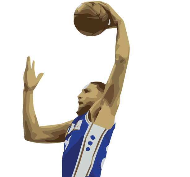 남자 농구 덩크 장면 이미지