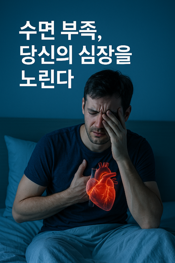 수면 부족이 심장을 위협한다? 연구가 말해주는 경고