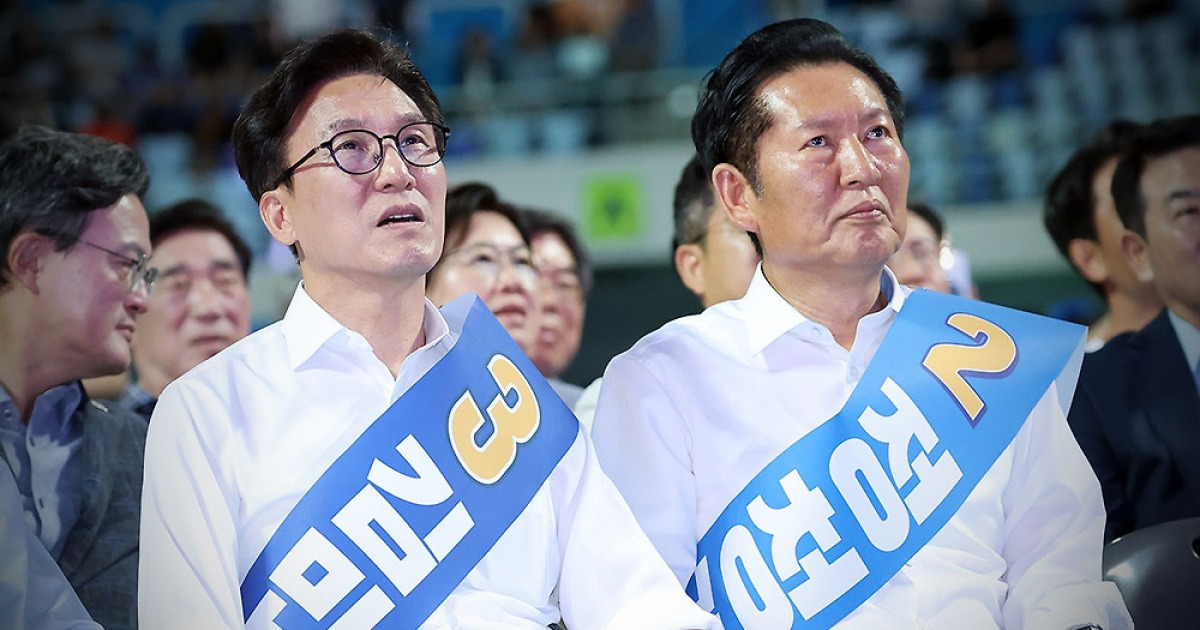 김민석 정청래 경선