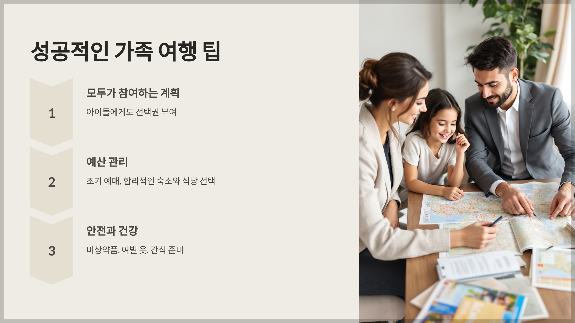 가족 여행: 소중한 시간