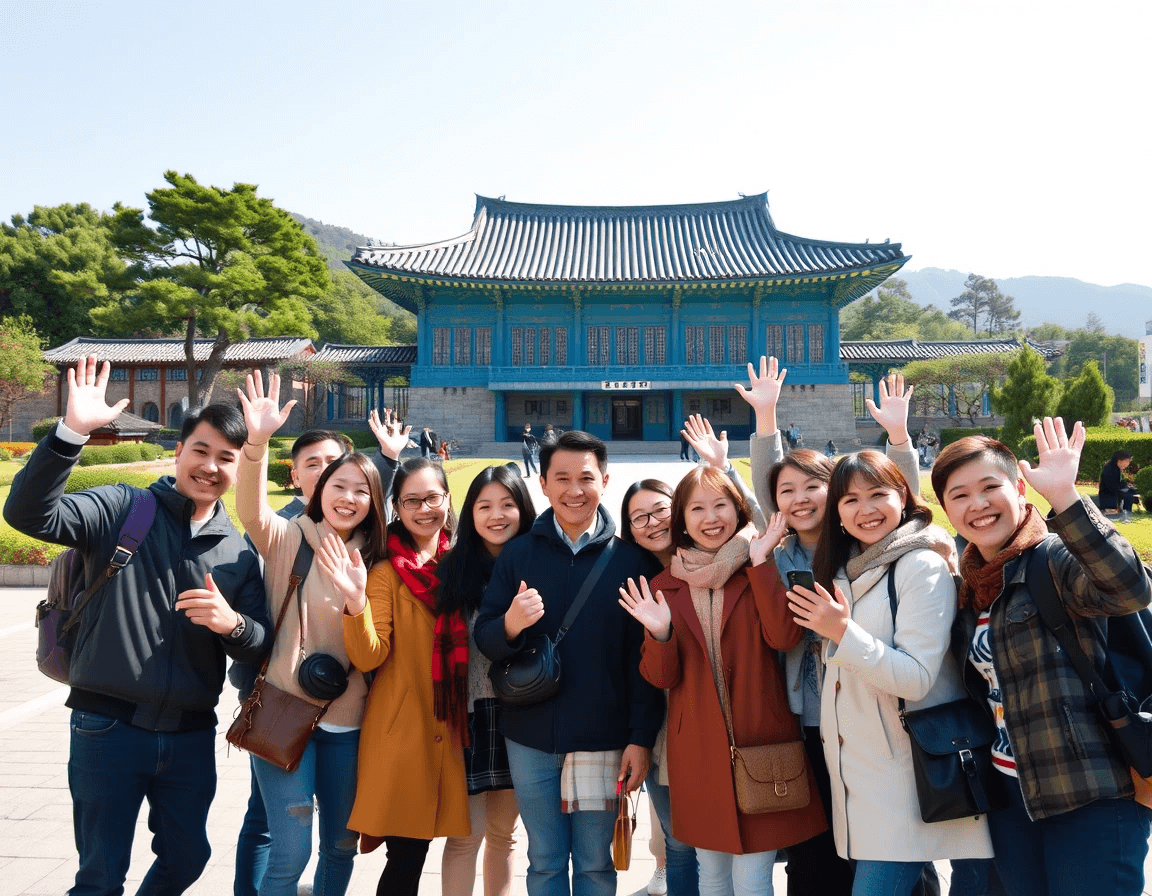 청와대 관람 주차장 및 동선 정리