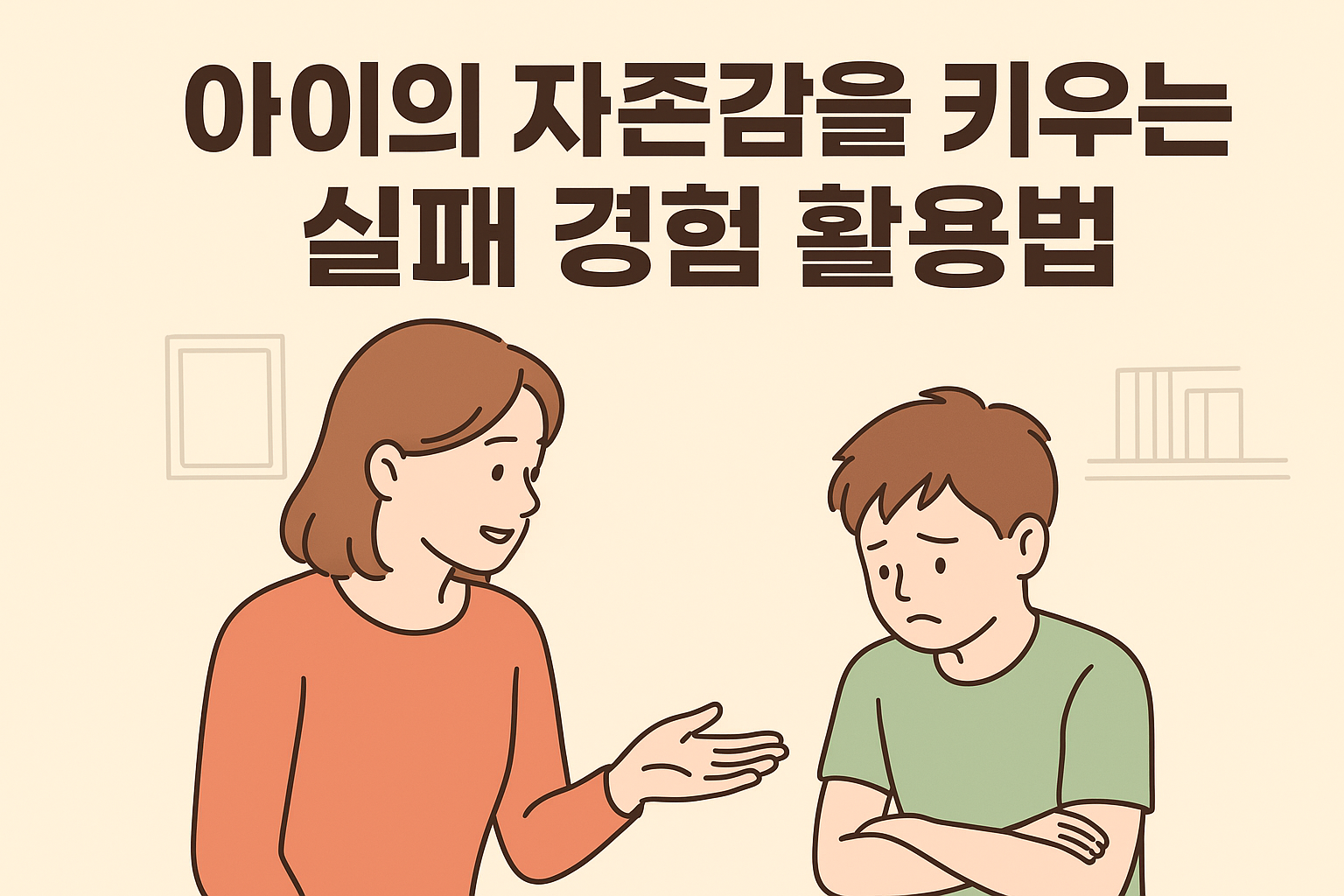 아이의 자존감을 키우는 "실패 경험"으로 부모가 실천할 수 있는 대화 활용법