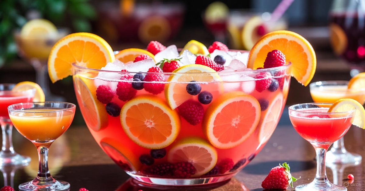 펀치볼 황금 레시피 &amp; 유래 및 완벽한 안주 추천