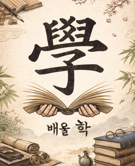 손주와 함께하는 한자어 놀이 배울 학 섬네일 이미지