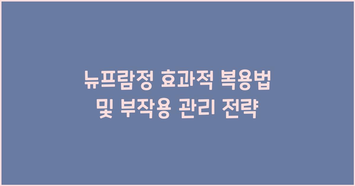 뉴프람정
