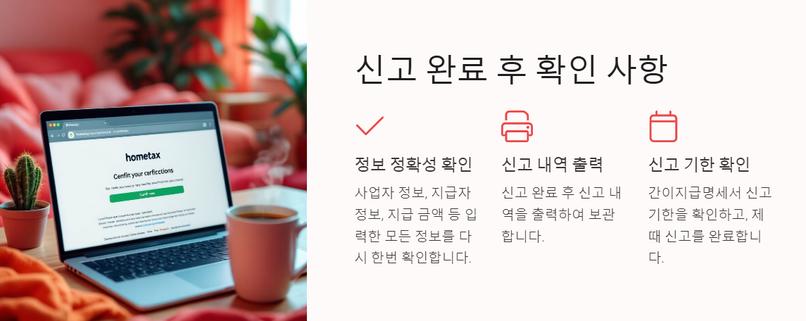 신고완료 후 확인사항