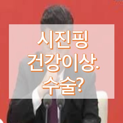 시진핑 건강이상설
