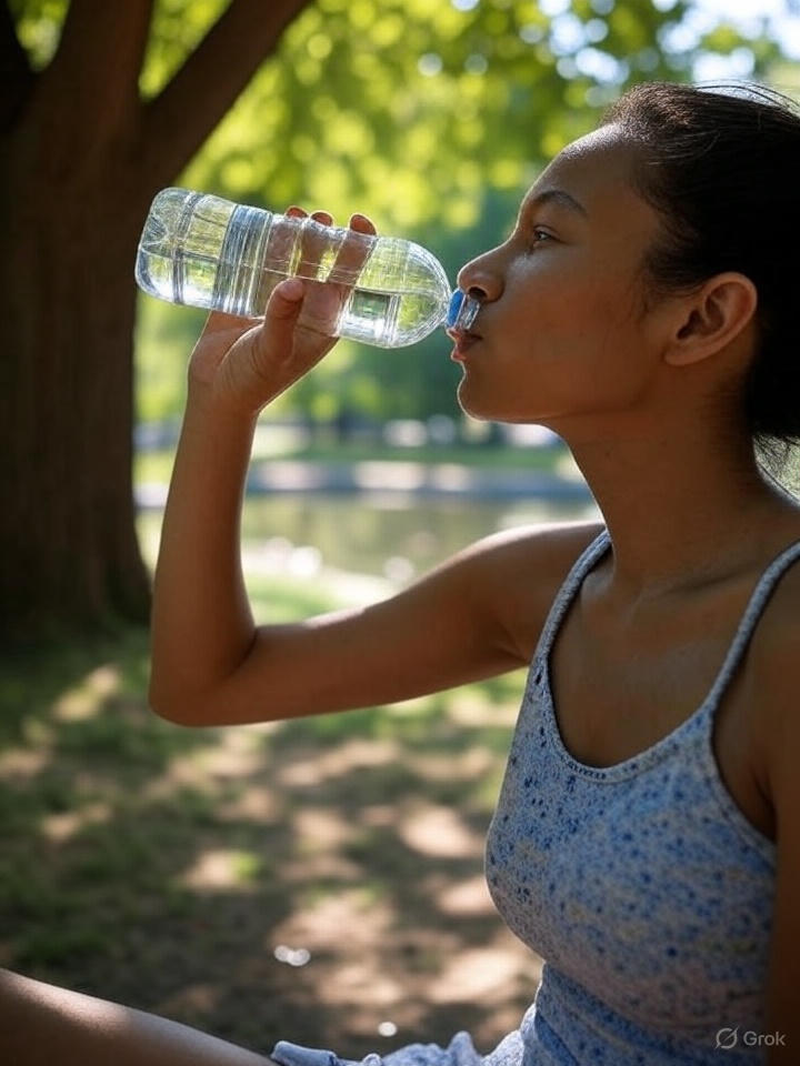 여름철 탈수 예방을 위한 수분 섭취법
