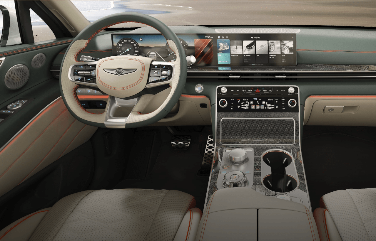 GV 80 쿠페 스모키 바닐라