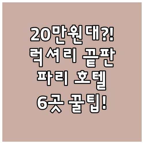 20만원대부터 초호화 럭셔리까지 내 ..