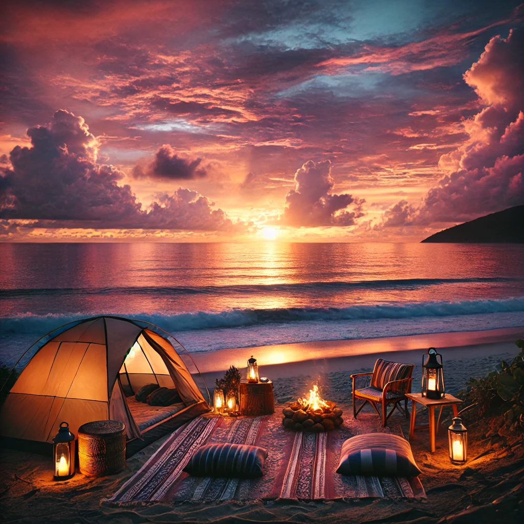 서해 노을이 아름다운 캠핑장, 어디가 좋을까?