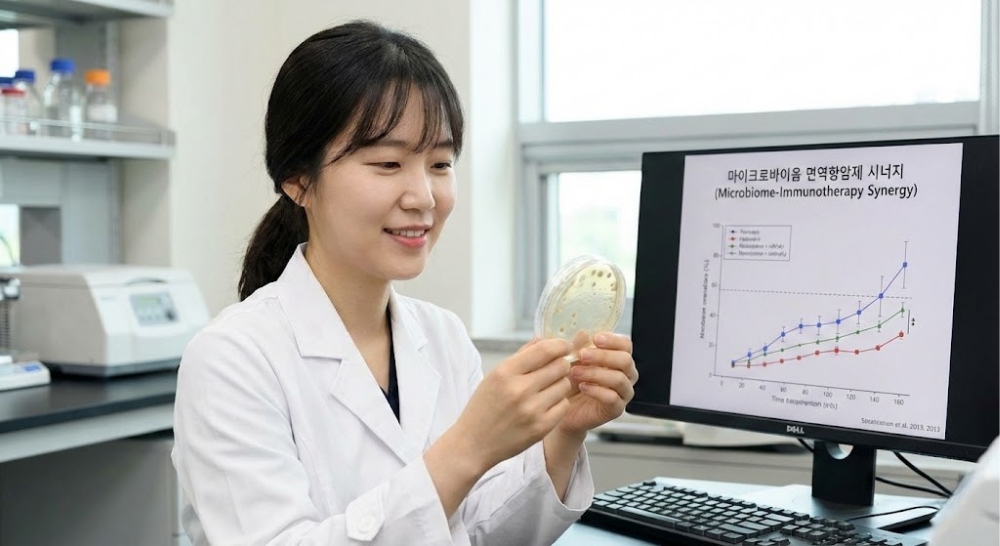 아커만시아, 비피도박테리움, 항암치료, 마이크로바이움, 면역항암제, 유익균