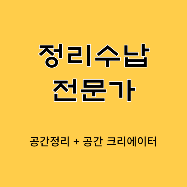 정리수납 전문가