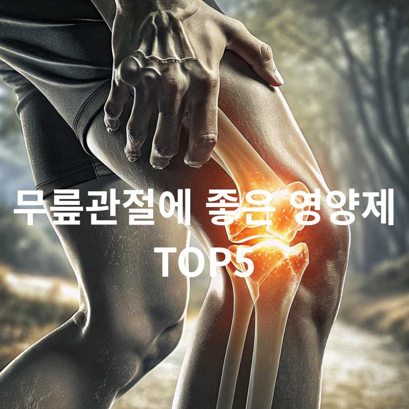 무릎관절에 좋은 영양제 TOP5