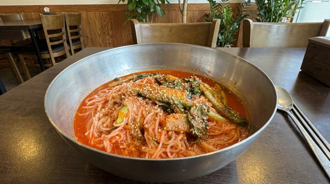 생활의 달인 은둔식달 비빔국수 <성내동 풍년비빔국수> 위치
