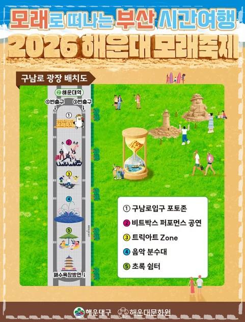 2026 해운대 모래축제 완벽 가이드: 주차 꿀팁부터 야간 점등 시간까지!