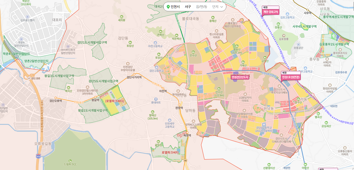 네이버 부동산 지도