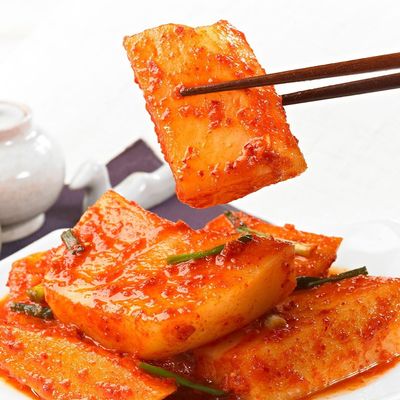 석박지 깍두기 담그는법