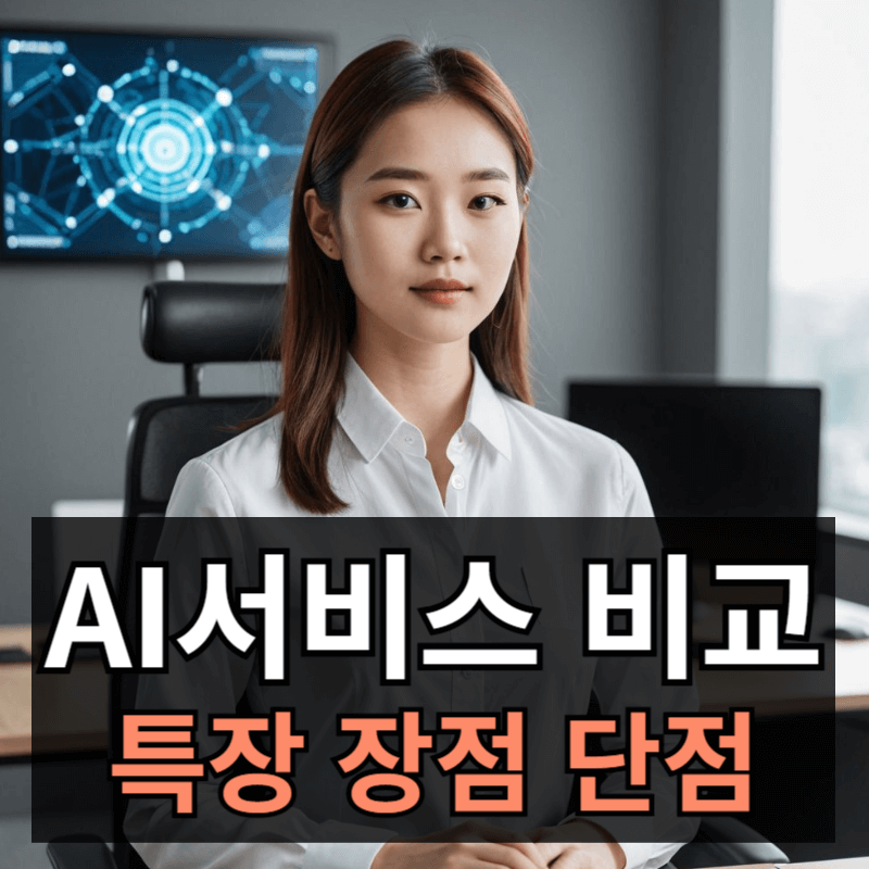 AI서비스 비교ㅣ제미니 vs 클로드 vs 챗GPT vs 그록