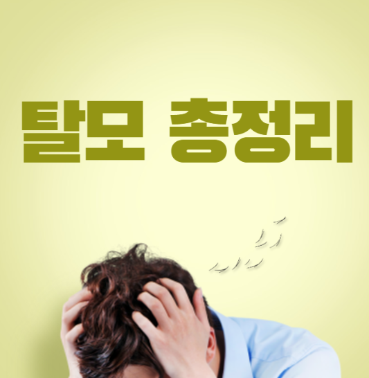 미리캔버스 탈모 이미지입니다.