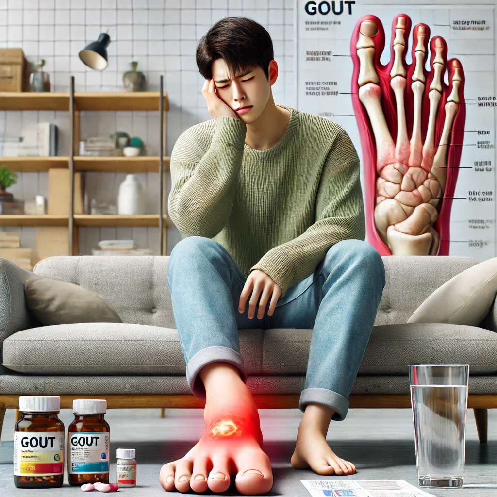 통풍 초기증상 예방 치료