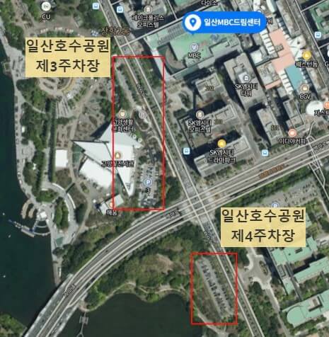 일산호수공원_제3주차장_제4주차장