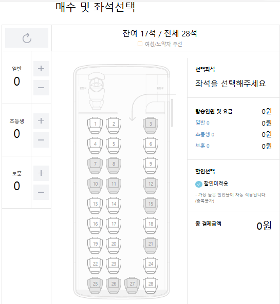 고속버스 예매하는 방법