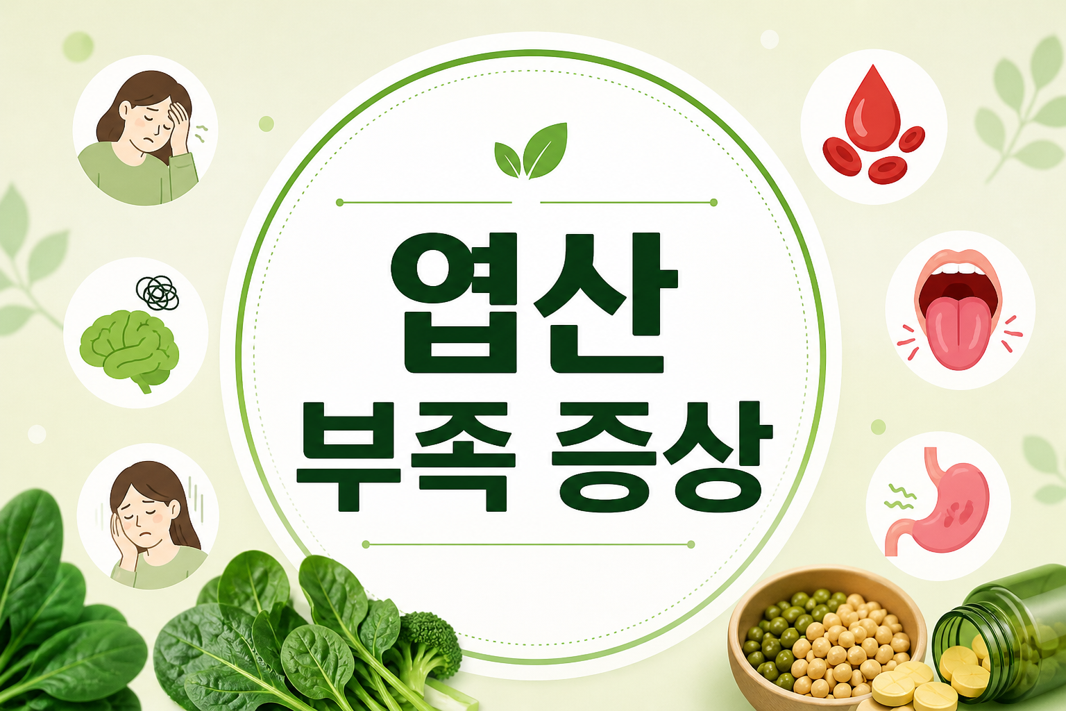 엽산 부족 증상
