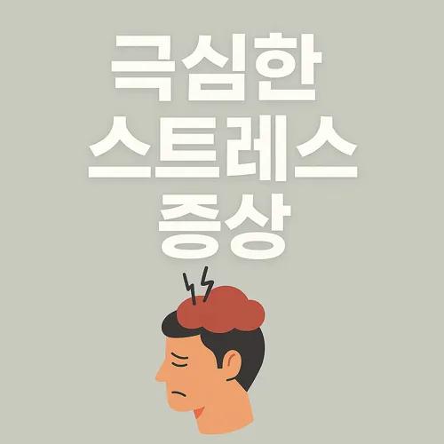 극심한 스트레스 주요 증상