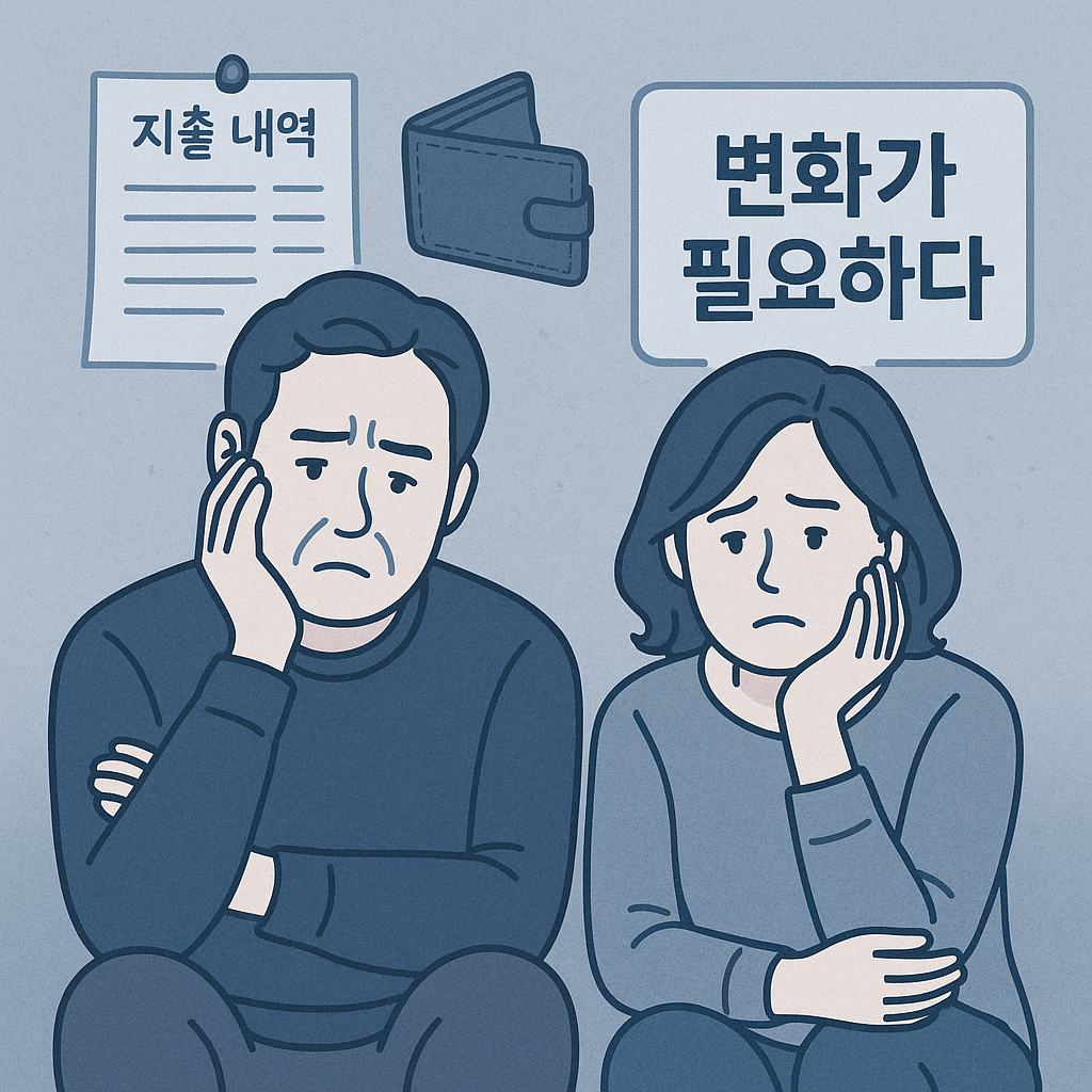 지출 변화